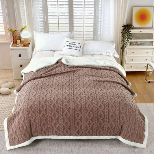 Pătură cu blăniță, pufoasă, 200 x 230 cm