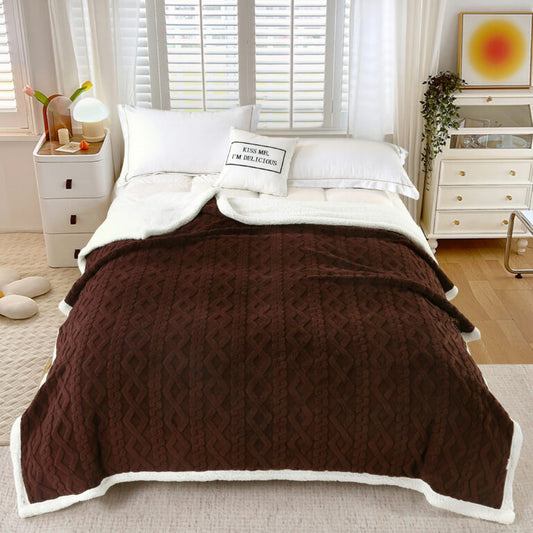 Pătură cu blăniță, pufoasă, 200 x 230 cm