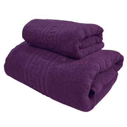 Set 2 prosoape de baie, 50x90 și 70x140 cm