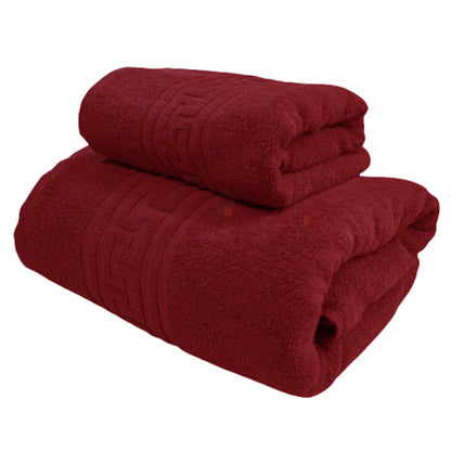 Set 2 prosoape de baie, 50x90 și 70x140 cm