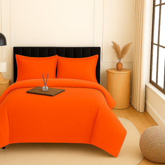 Lenjerie de pat damasc-policoton, 4 piese