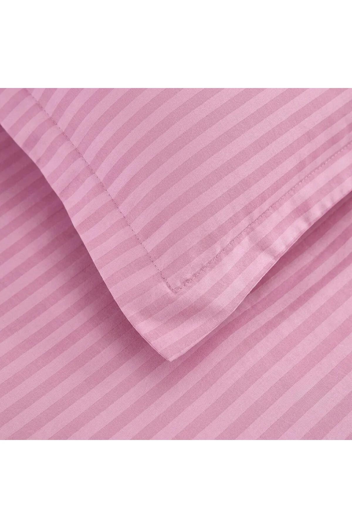 Husă cu elastic Băile Herculane, damasc policoton universală, pentru saltea de 160x200cm și 180x200cm, cu două fețe de pernă 50 x 70 cm, lila - imagine 2