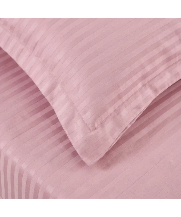 Alternative view of Husă cu elastic Băile Herculane, damasc policoton universală, pentru saltea de 160x200cm și 180x200cm, cu două fețe de pernă 50 x 70 cm, roz