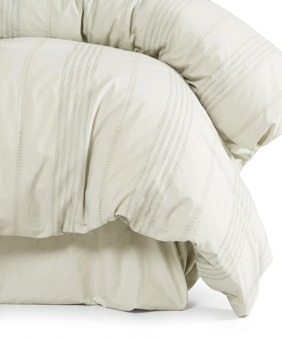 Lenjerie de pat Culmi Bucovinene, 100% bumbac ranforce, 4 piese, cearceaf 240 x 260 cm, ivoire - imagine 2
